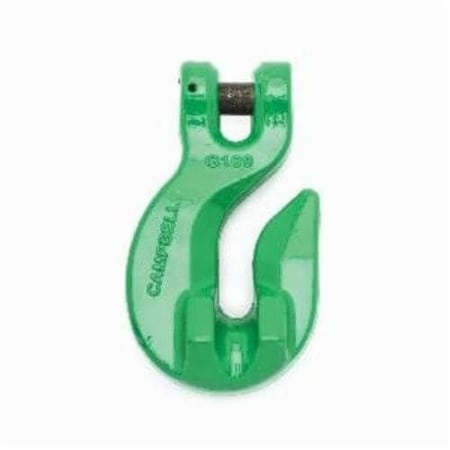 QuikAlloy Cradle Grab Hook, 12 In Trade, 15000 Lb Load, Grade 100, Clevis Attachment, Alloy Steel